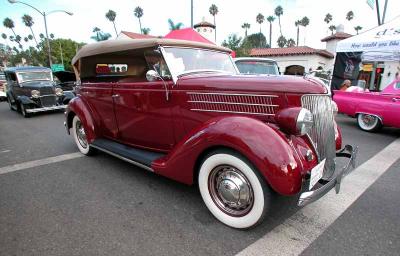 1936 Ford - Cruisin' in - Belmont Shore Car Show 2002