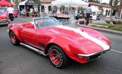 1969 Corvette - Cruisin' in - Belmont Shore Car Show 2002
