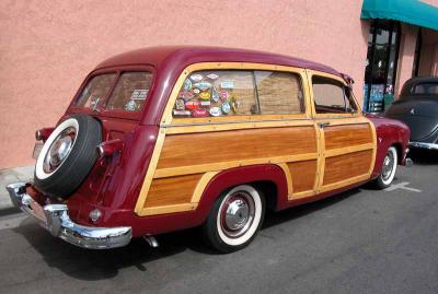 1951 Ford Woodie (Country Squire) - Belmont Shore Car Show 2002