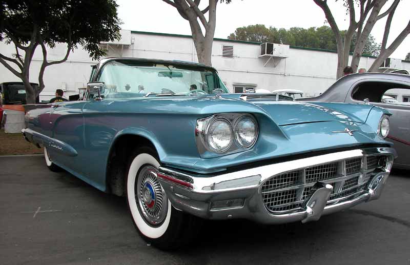 1960 T-Bird  - 2002 Labor Day Cruise, OC Fairgrounds Costa Mesa, CA