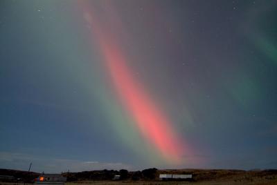 Aurora over Mary-Anne's Barn