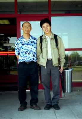 Xu Zhu with Y.C., 14 Jul 2002