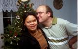 Matthias and Alma, Christmas 2001
