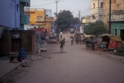 Typical Street Scene in Agra