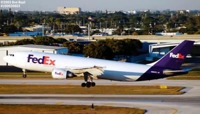 FedEx A300F4-605R N654FE aviation stock photo #2541