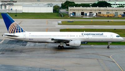 Continental Airlines B757-224 N26123 aviation stock photo