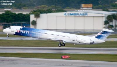 Spirit MD82 N816NK aviation stock photo