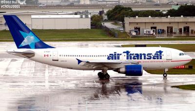 Air Transat A-310 C-FDAT aviation stock photo