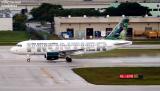 Frontier Airlines A319-111 N902FR aviation stock photo