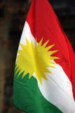 The Kurdish flag