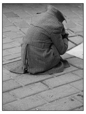 25 Jan 2005 Beggar in Athens