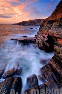 Cliff Walk at Sunrise