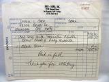 1980 Bali-Song Inc. Invoice