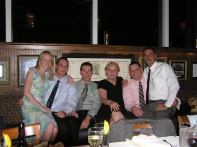 Family at Bobby's Wedding - 4/2/05