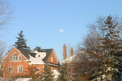 Moon in the afternoon