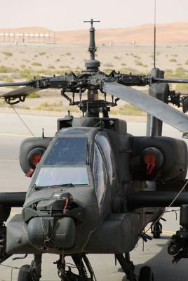 UAE Air Force Apache AH-64 helicopter