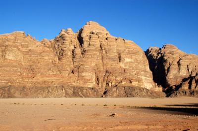 Driving from the Visitors Center to Wadi Rum Village