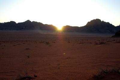 Sunset, Wadi Rum