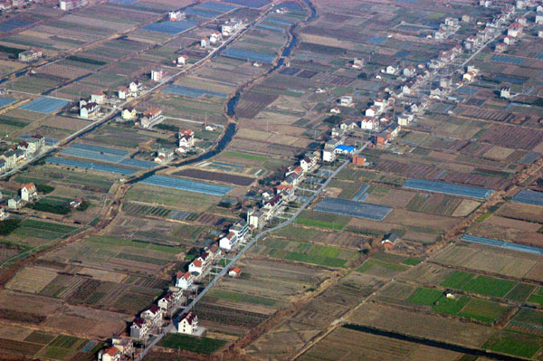 Near Shanghai's Pudong Airport, China