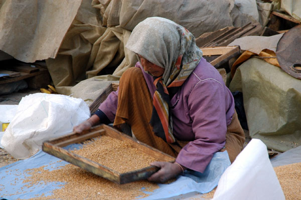 Grain and Wool market near the New Medina, Casablanca