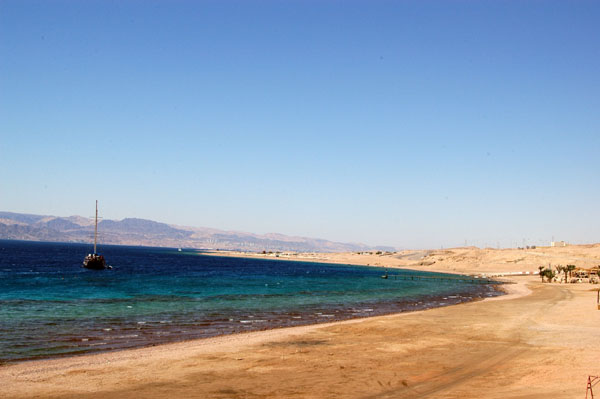 The Japanese Garden lies just offshore in the Aqaba Marine Park