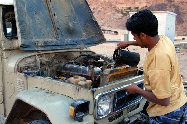 At the village, a local boy offered to drive me to see the sunset