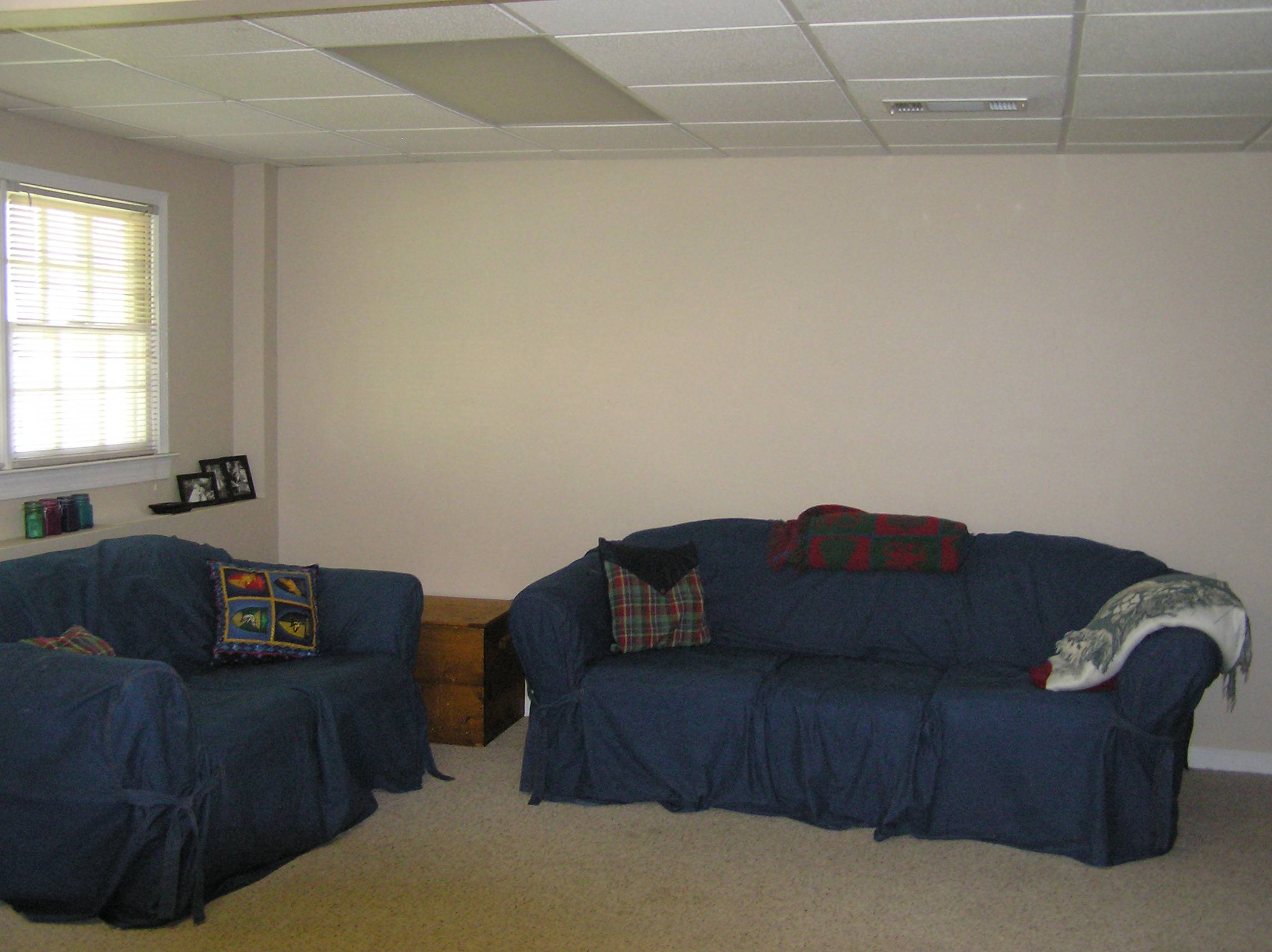 lower level rec room left side