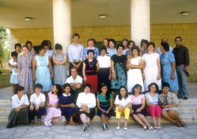 Staff of the School - ca 1981