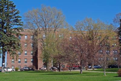 Old Hospital in Le Mars, Iowa - Now Apartments for Sr. Citizens