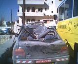 Damage from Israeli Bombing of Ramallah