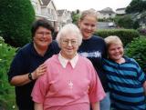 Sr. Mary with Dr. Elizabeth Seales, Mackenzie and McCleary - missionaries to China