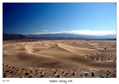 Day 4 - Hiking the Sand Dunes of Death Valley