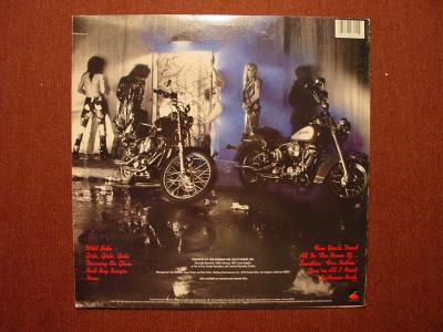 Girls Girls Girls (back cover)