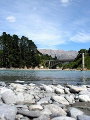 Bridge across Rakaia River