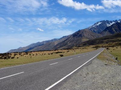 Road to Hooker Vally, Mt Cook