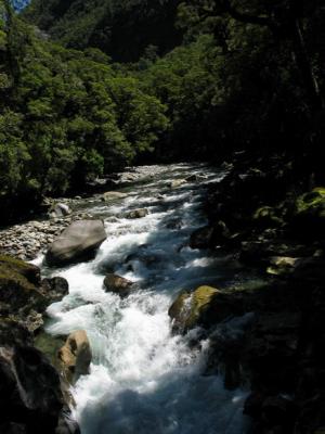 Fast stream at The Chasm