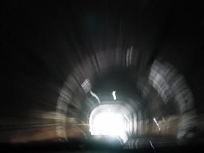 Exiting Homer Tunnel