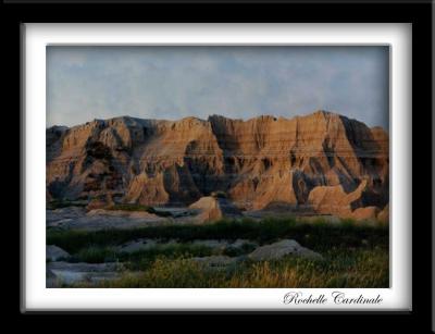 Badlands in Soft Light