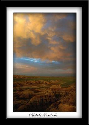 Badlands Sunset