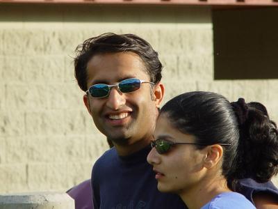 Suhas and Medha in Chelan