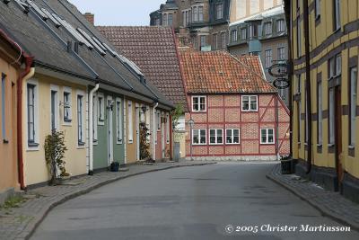Old parts of Ystad