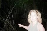 Creepy creatures on nightwalk in rainforest