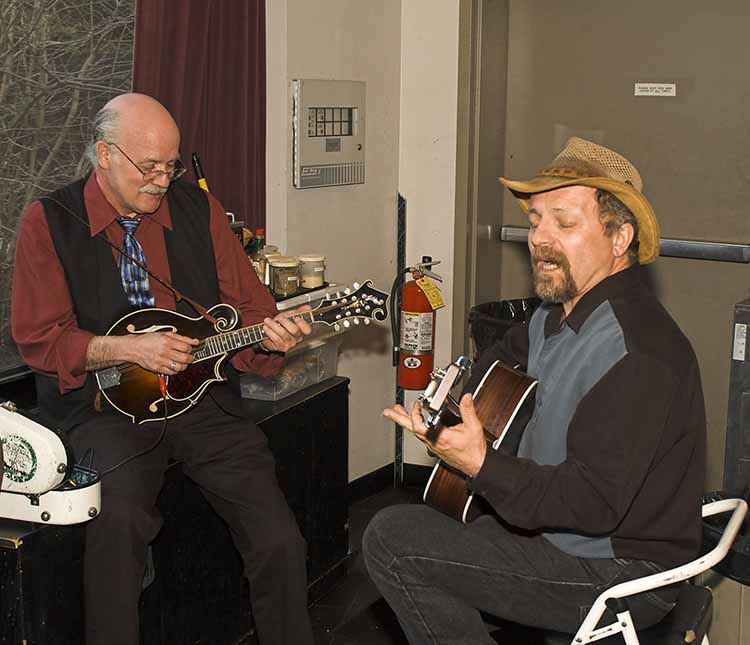 Buddy Merriam and Little Toby Walker