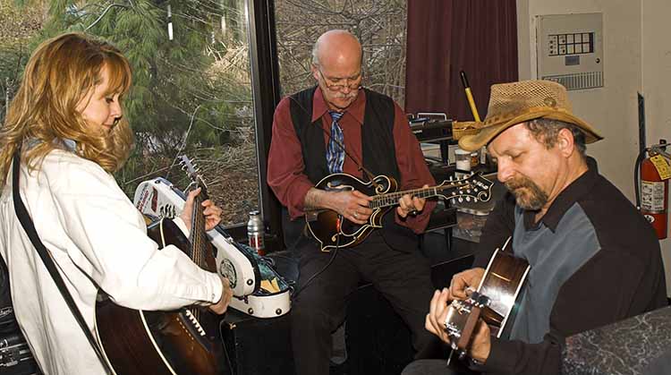 Kathy Devine, Buddy Merriam and Little Toby Walker