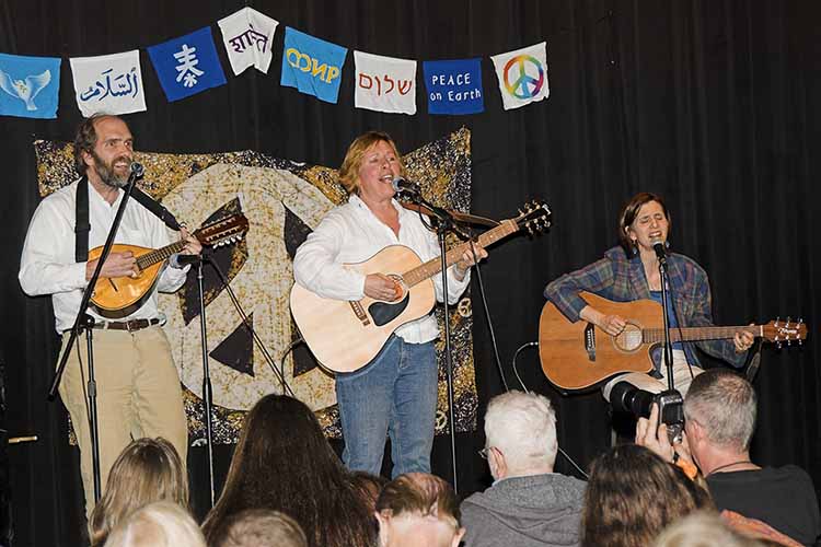 John Morris, Claidia Jacobs and Lee Morris