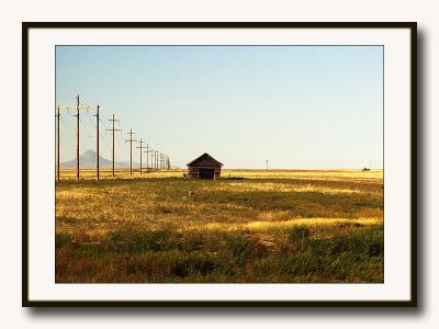 We realize how small we are in the scheme of things in Montana (prairie)