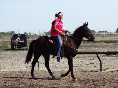 Relay racer