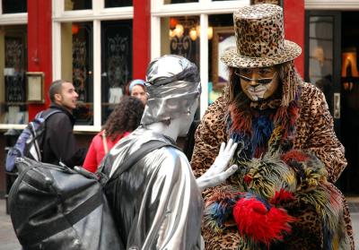 Street Entertainers in Covent Garden