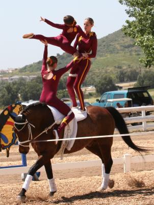 Half split in the air