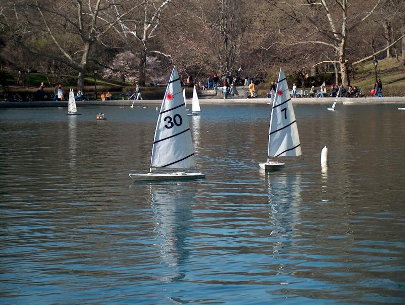 2 sailboats